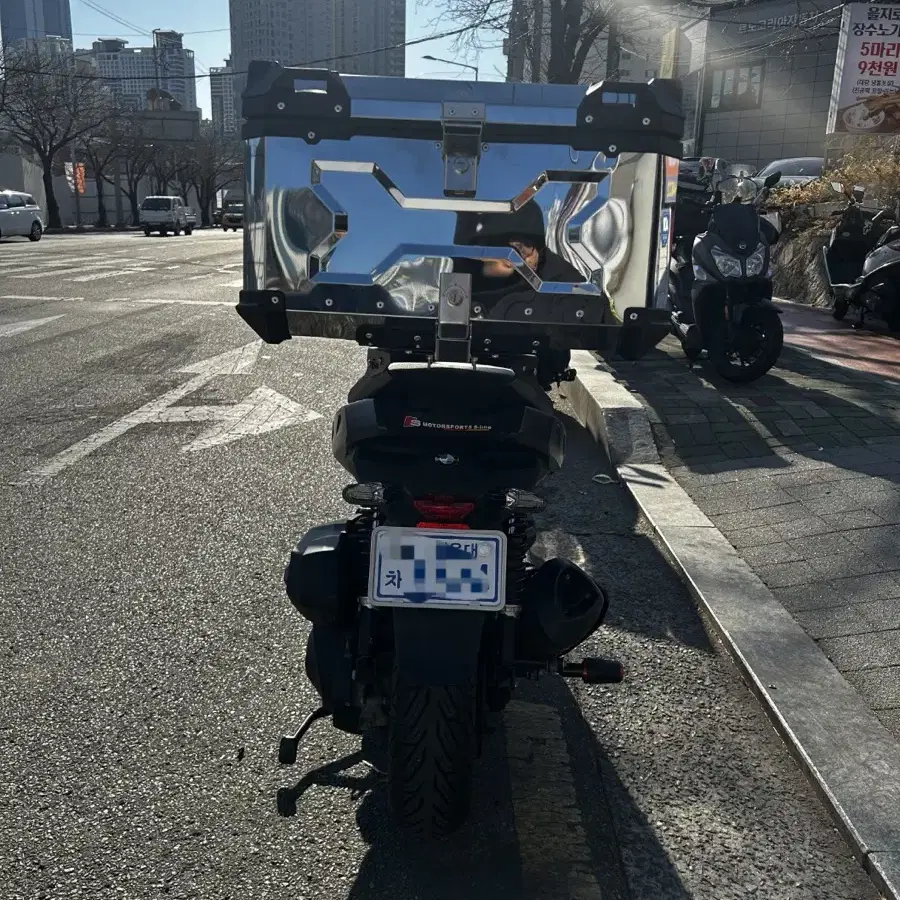 BMW C400X 2022년식 짧은 키로수, 부산 오토바이