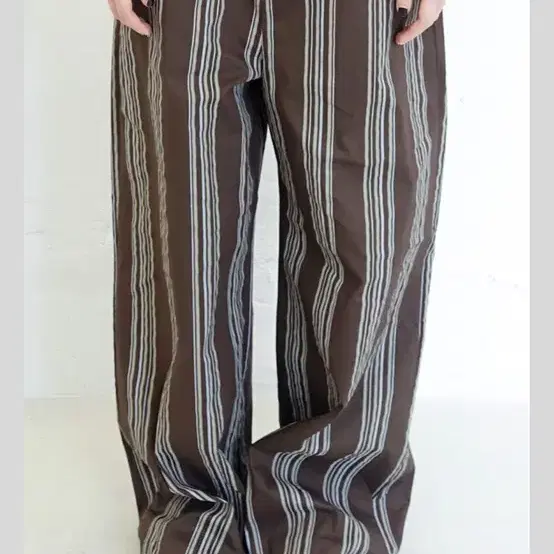 샵페어리 pajama stripe wide pants 스트라이프 팬츠