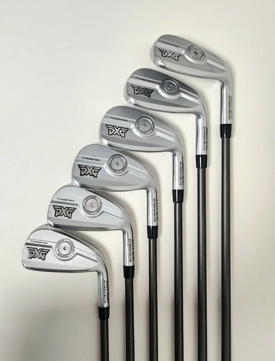 PXG GEN7 더블크롬 0311P 6~G 6아이언 스틸파이버