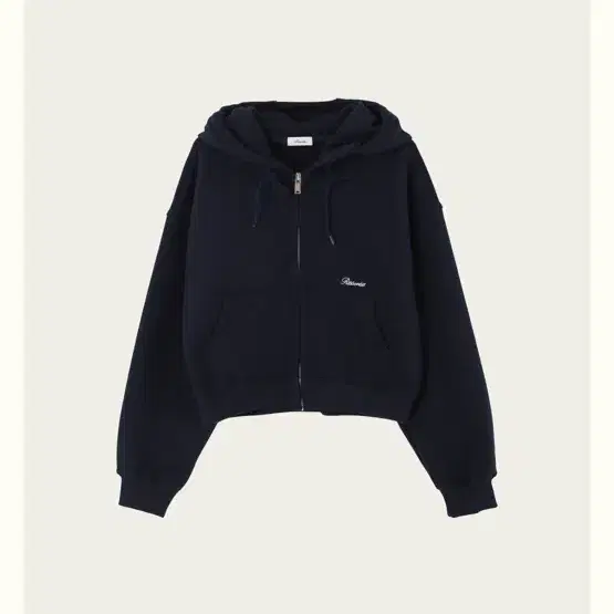 (구해요) Ribbonbit Day Hoody Zip-up - Navy