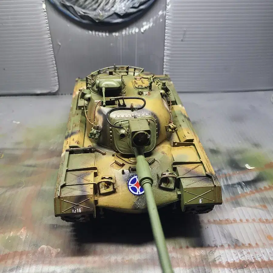 아카데미 M48a5k패튼 1/35 프라모델 완성품