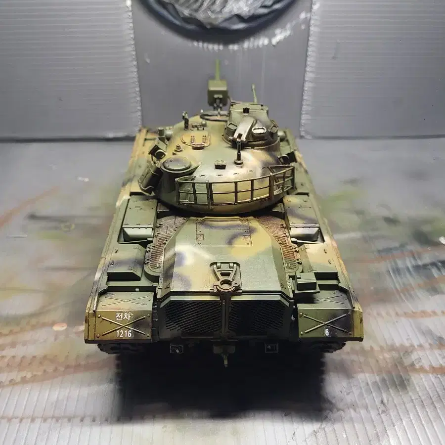 아카데미 M48a5k패튼 1/35 프라모델 완성품