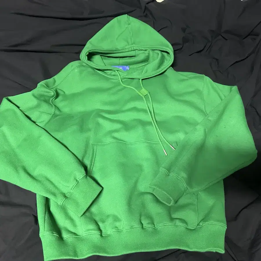 (레이어유니온)HEAVY COTTON OVER HOODIE GREEN