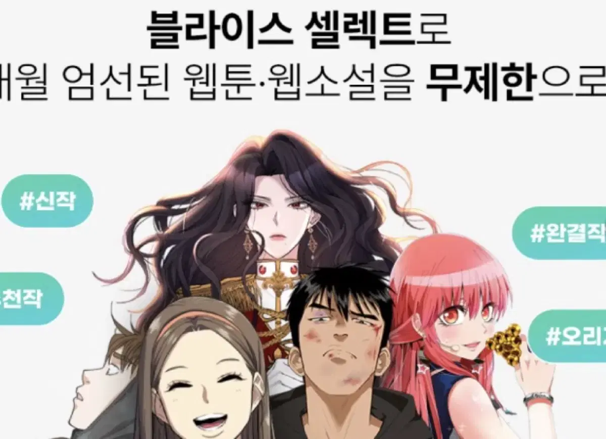 블라이스 이용권 3개월 무료 26700->1000