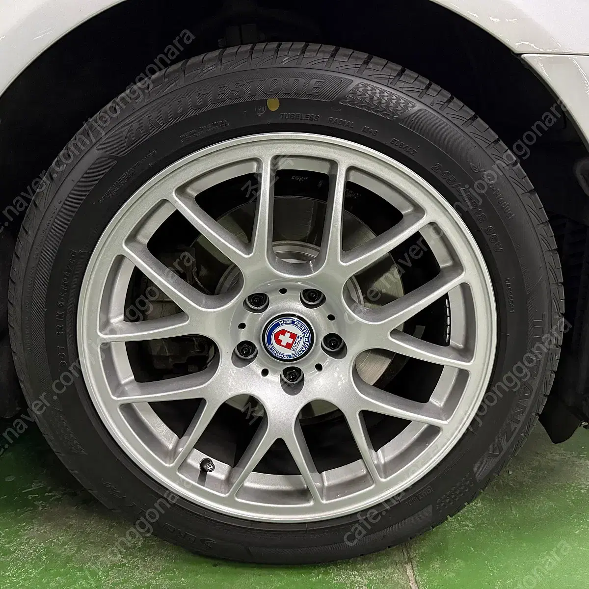 bbs 18인치 카피휠/타이어 (f10 5시리즈용).