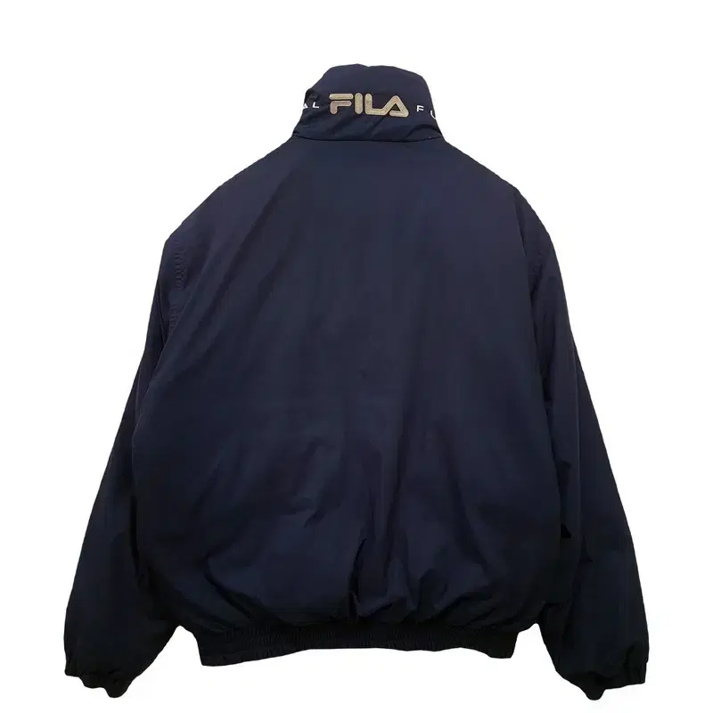 휠라 FILA 오버핏 다운 자켓 네이비 3400019