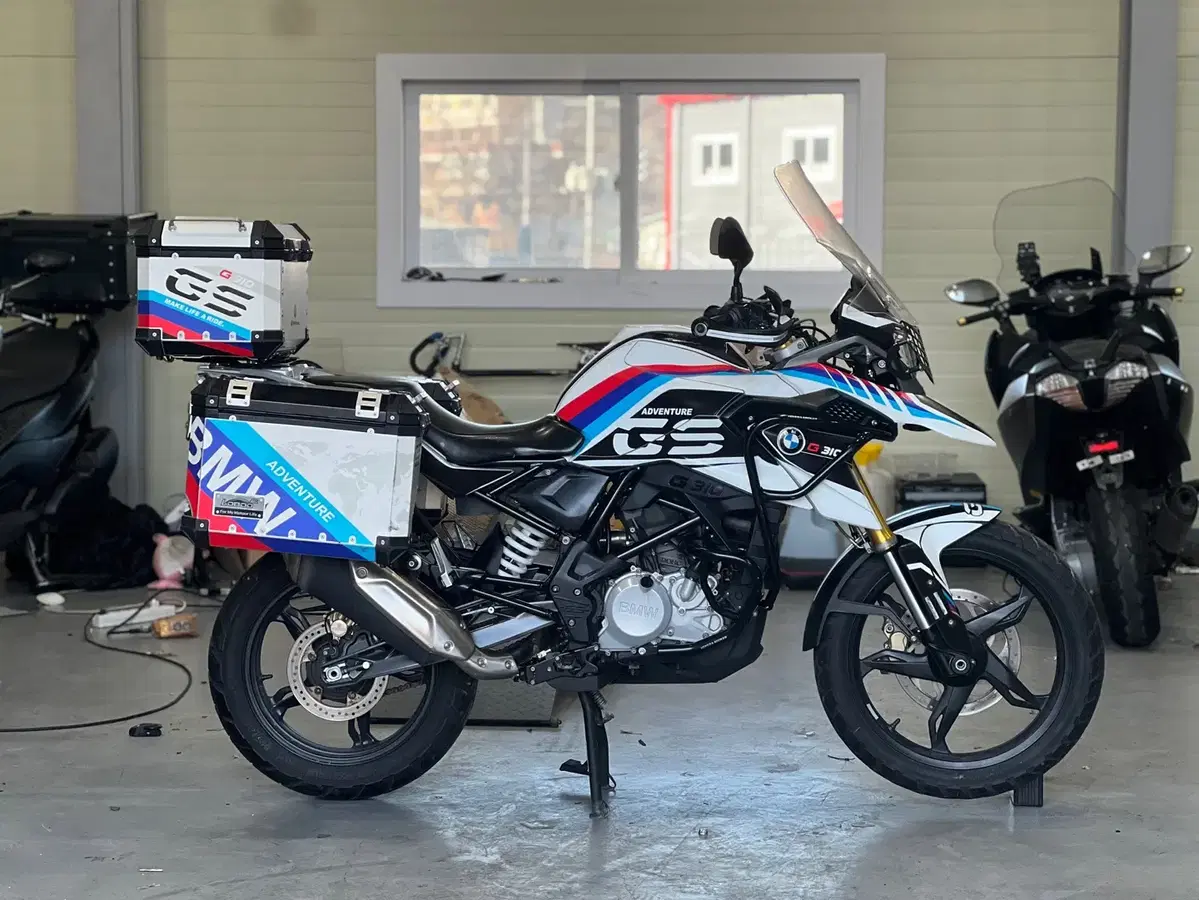 BMW G310GS 18년식 2만키로 3박스 엔진가드 세미튜닝 차량