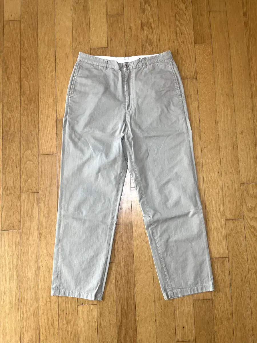 포터리 치노 Washed Tapered Pants-Grege 3사이즈