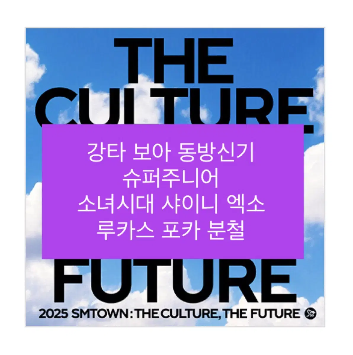 2025 SMTOWN (family ver.) 포카 분철