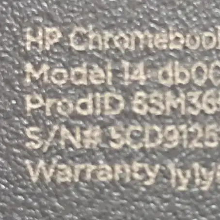 HP 크롬북 14인치 14db0051cl