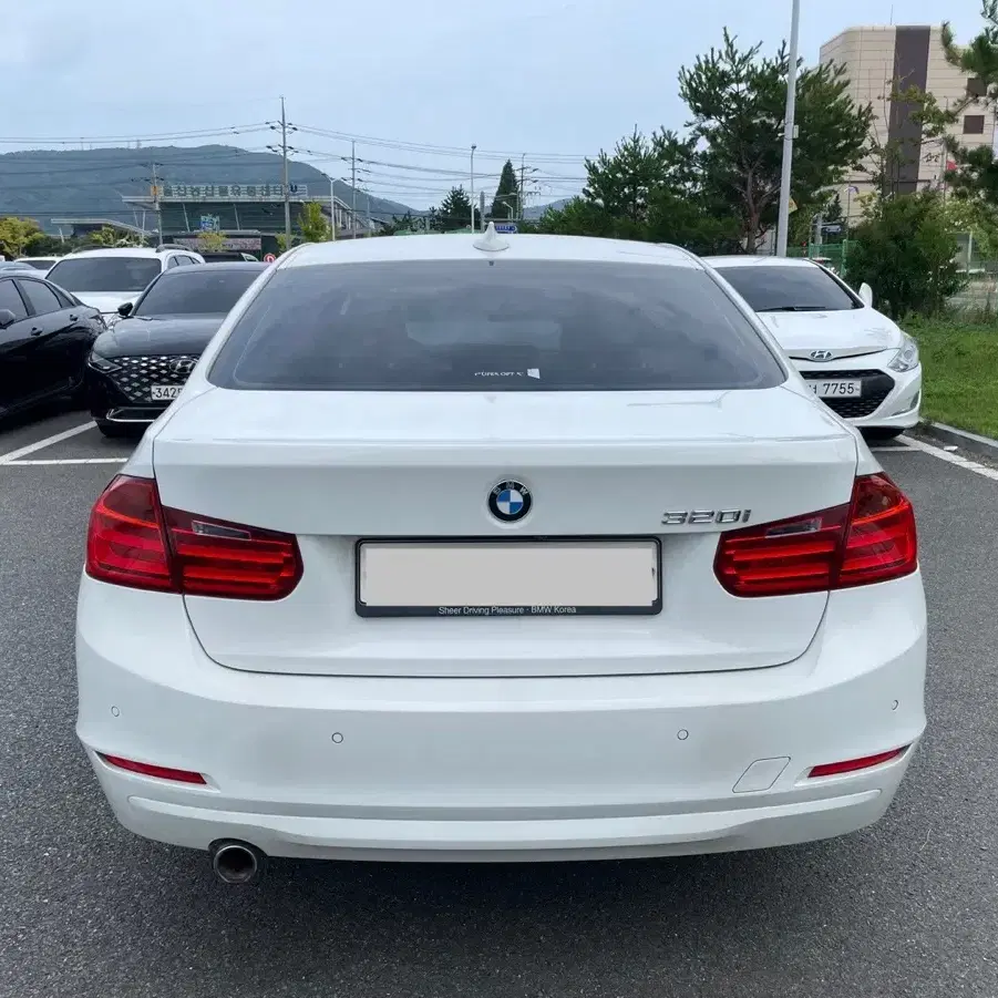 bmw f30 리어범퍼