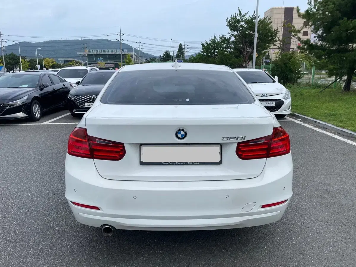 bmw f30 리어범퍼