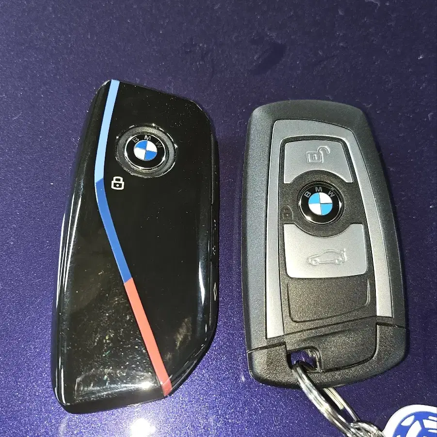 BMW 구형 클래식 자동차키를 스페어키로 최신형 G바디 스마트키 제작