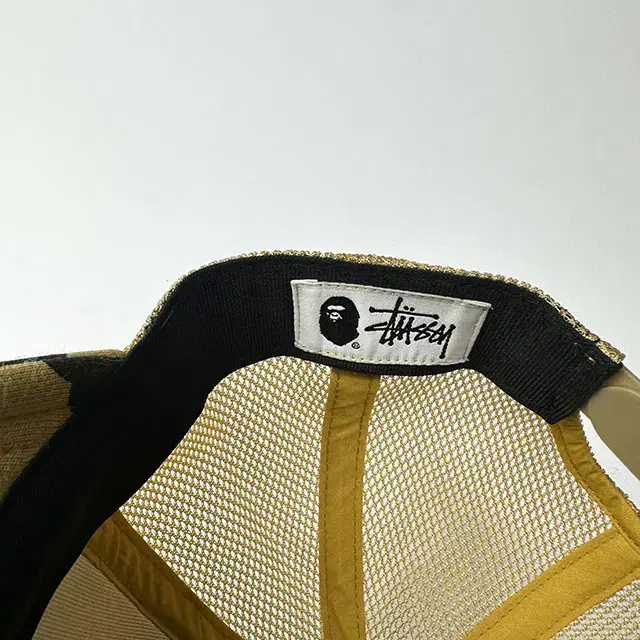 BAPE x STUSSY Trucker Cap 베이프 스투시 트러커 캡