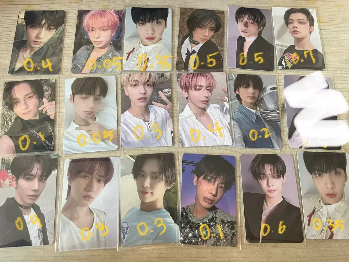 TXT Photo Card yeonjun soobin beomgyu taehyun Hooning