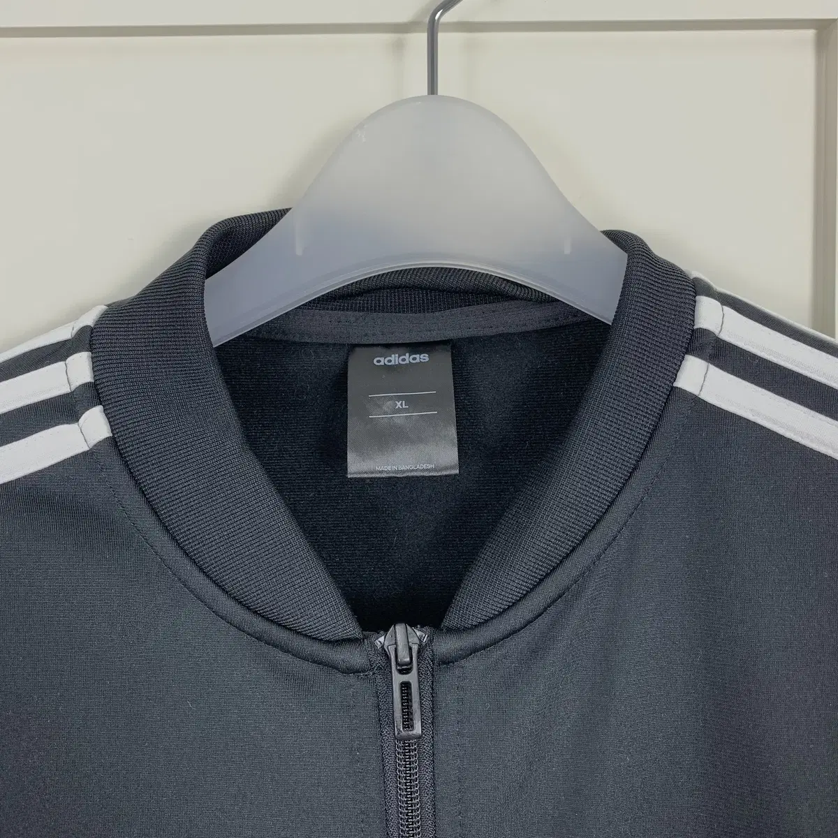 [L]아디다스 adidas 블랙 집업 져지 CH6610