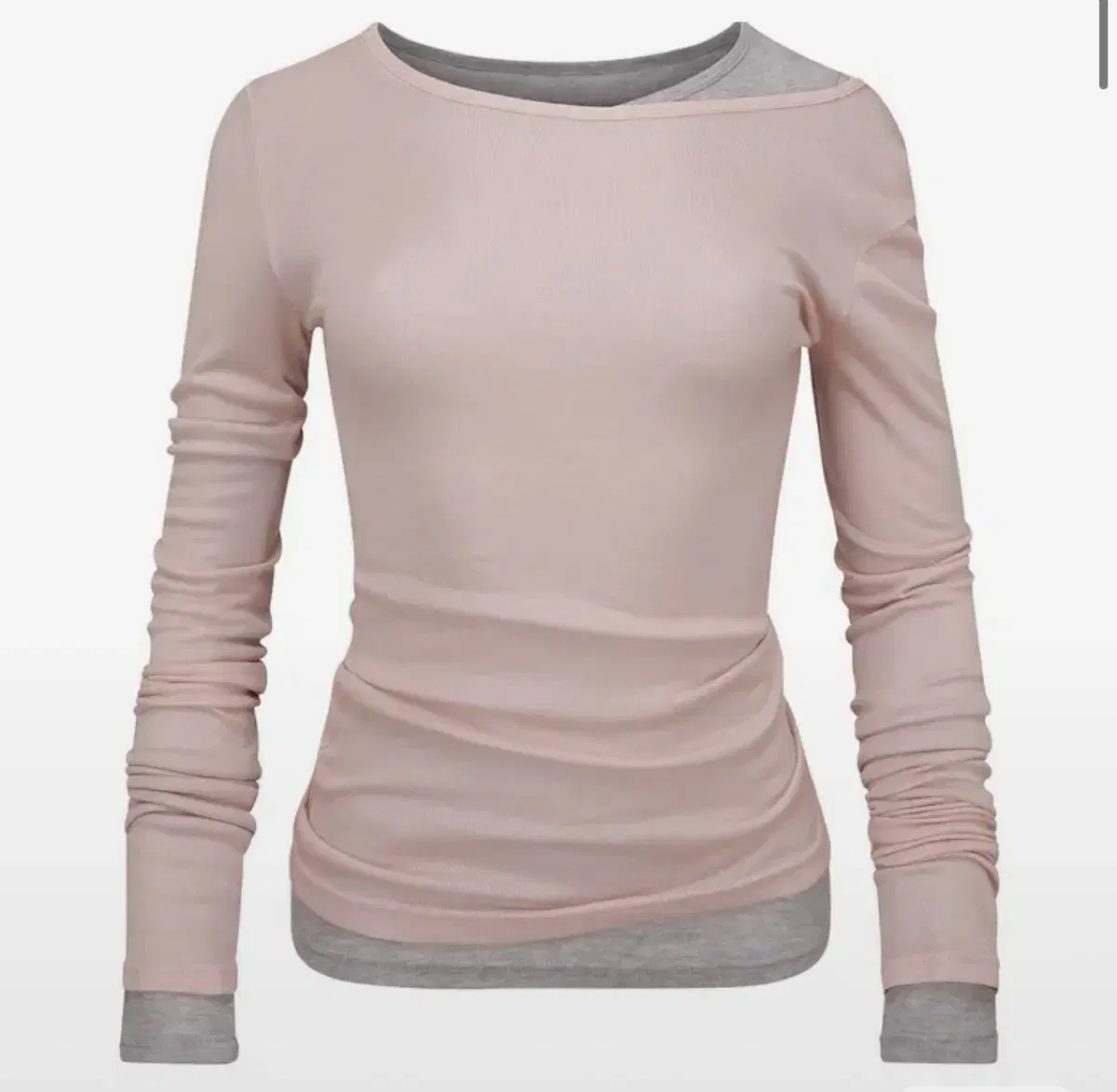 스컬프터 My Go To Tencel Tee Pale Pink