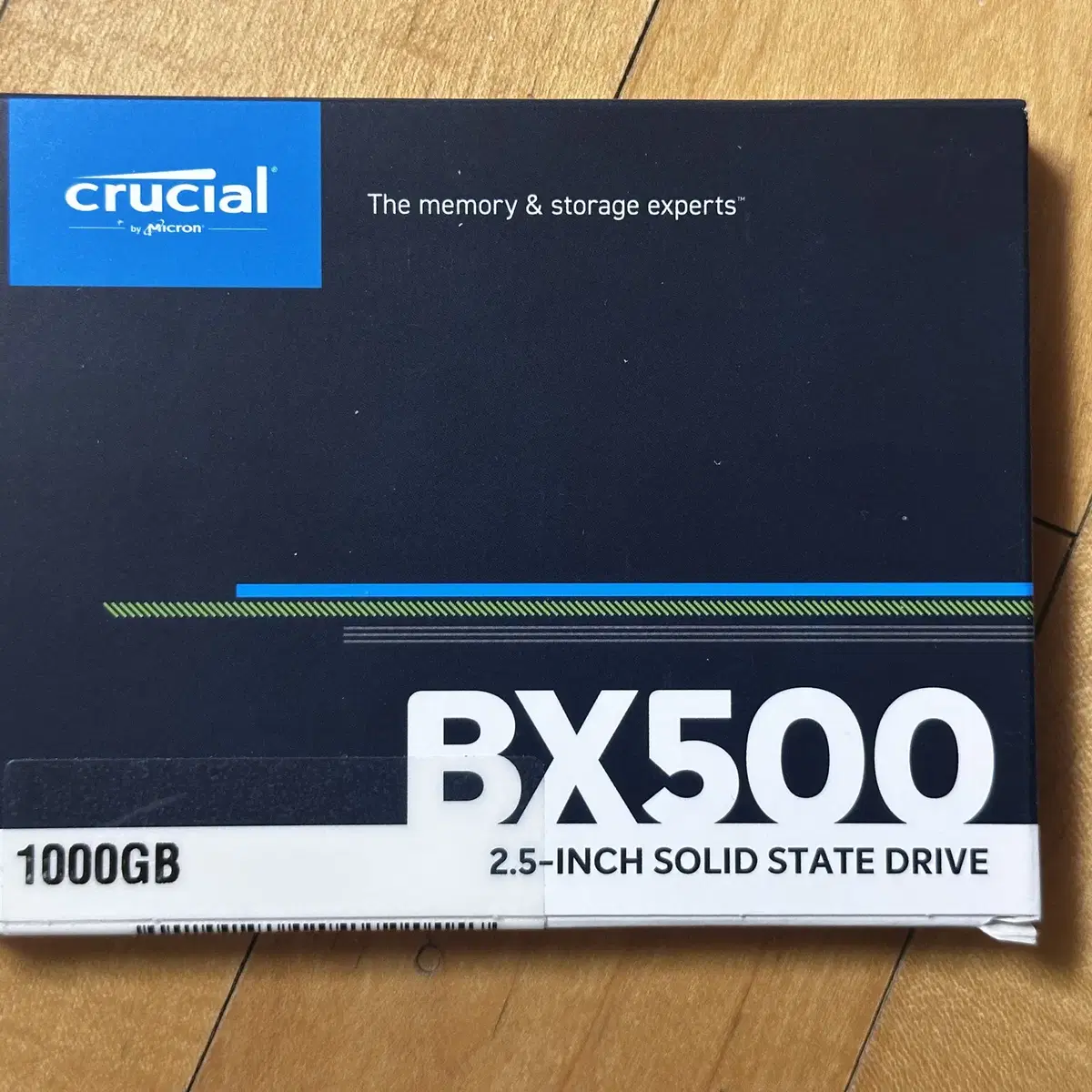 [개봉,미사용] Crucial BX500 1TB 2.5인치 SSD