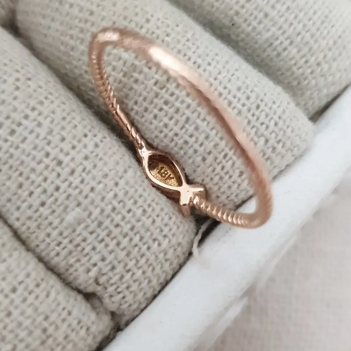 슬림반지 18k