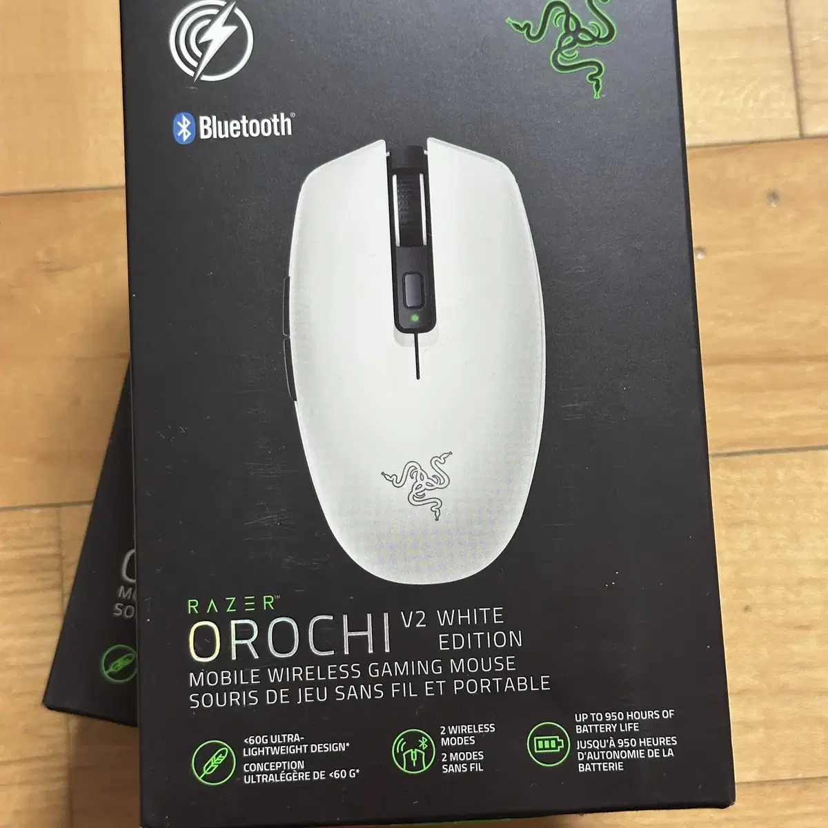 Razer Orochi V2 화이트 무선 게이밍 마우스