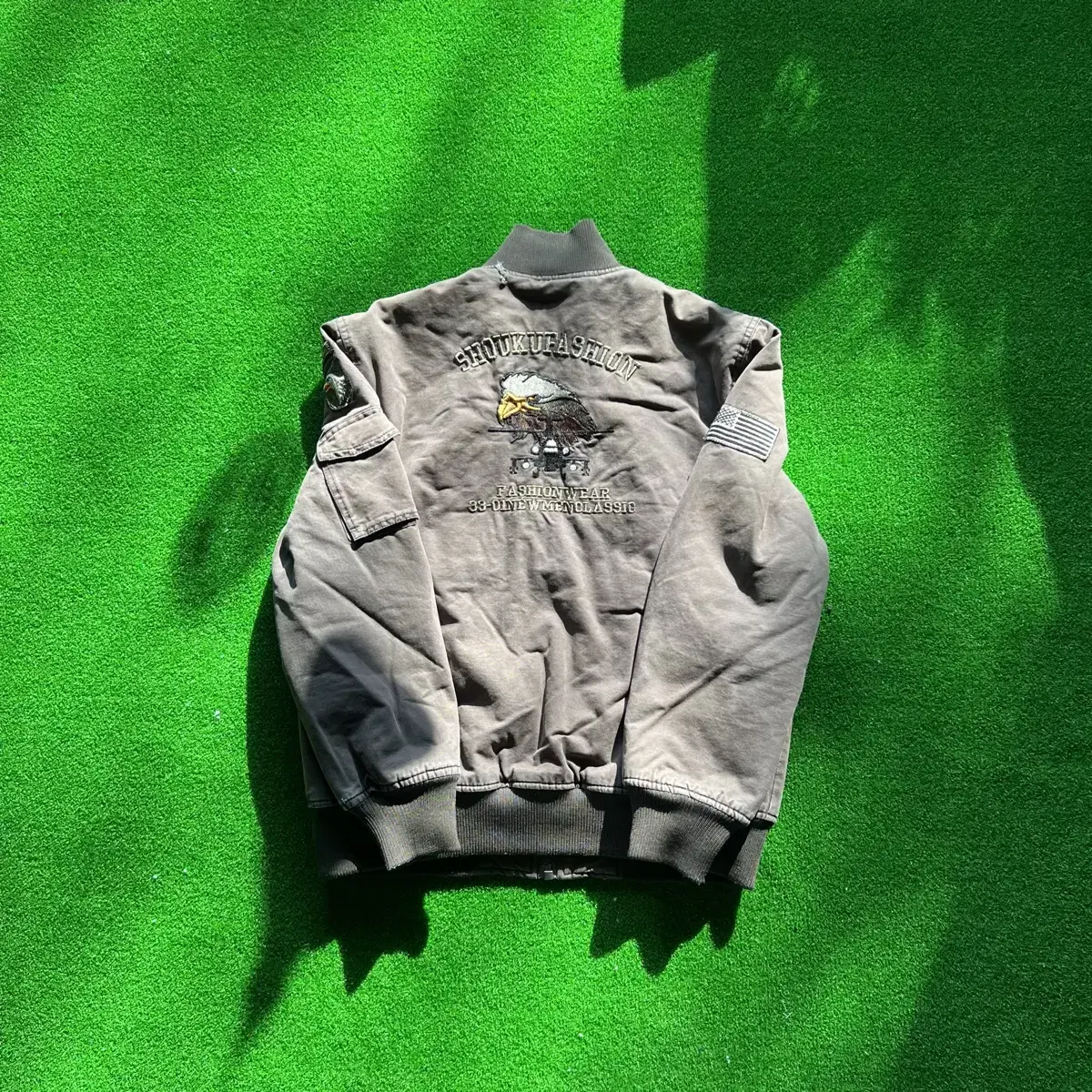 vintage military air jumper