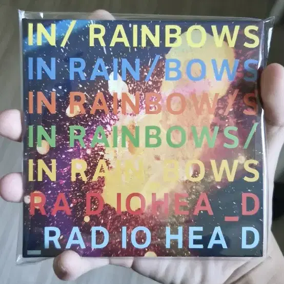 라디오헤드 In Rainbows CD