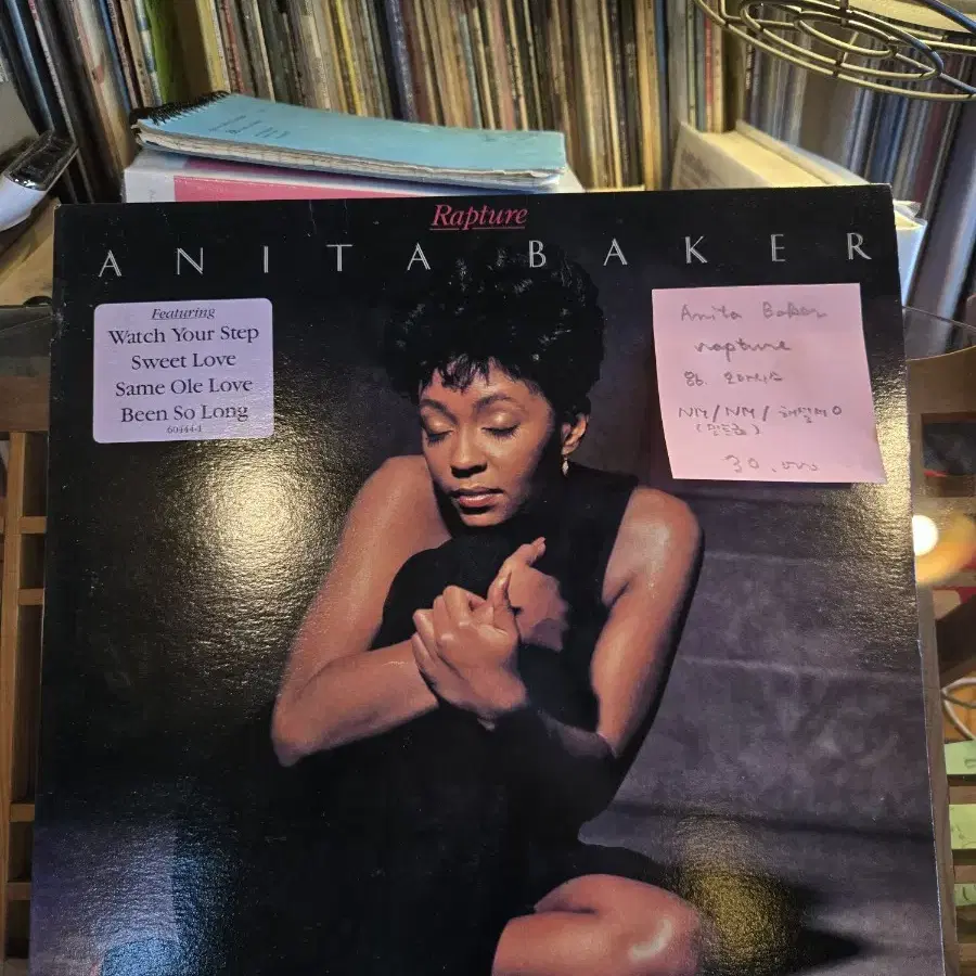 Anita Baker.rapture.86.오아시스.민트급lp