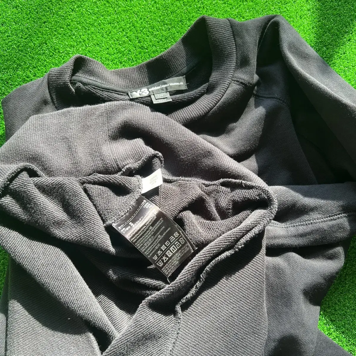 Adidas Y-3 Yamamoto Black Sweatshirt