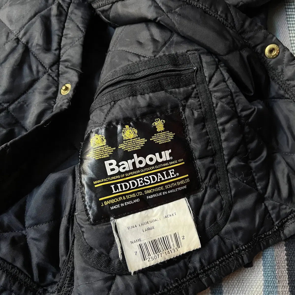 [XL]Barbour 바버 클래식 리데스데일 퀄팅 자켓