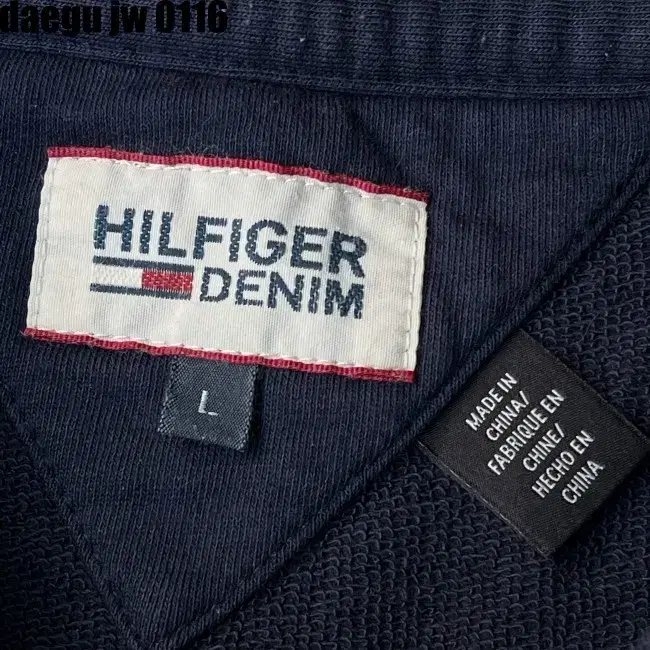 L TOMMY HILFIGER MTM 타미힐피거 맨투맨