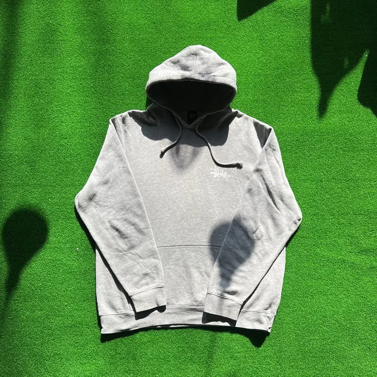 Stussy Basic Gray Hoodie