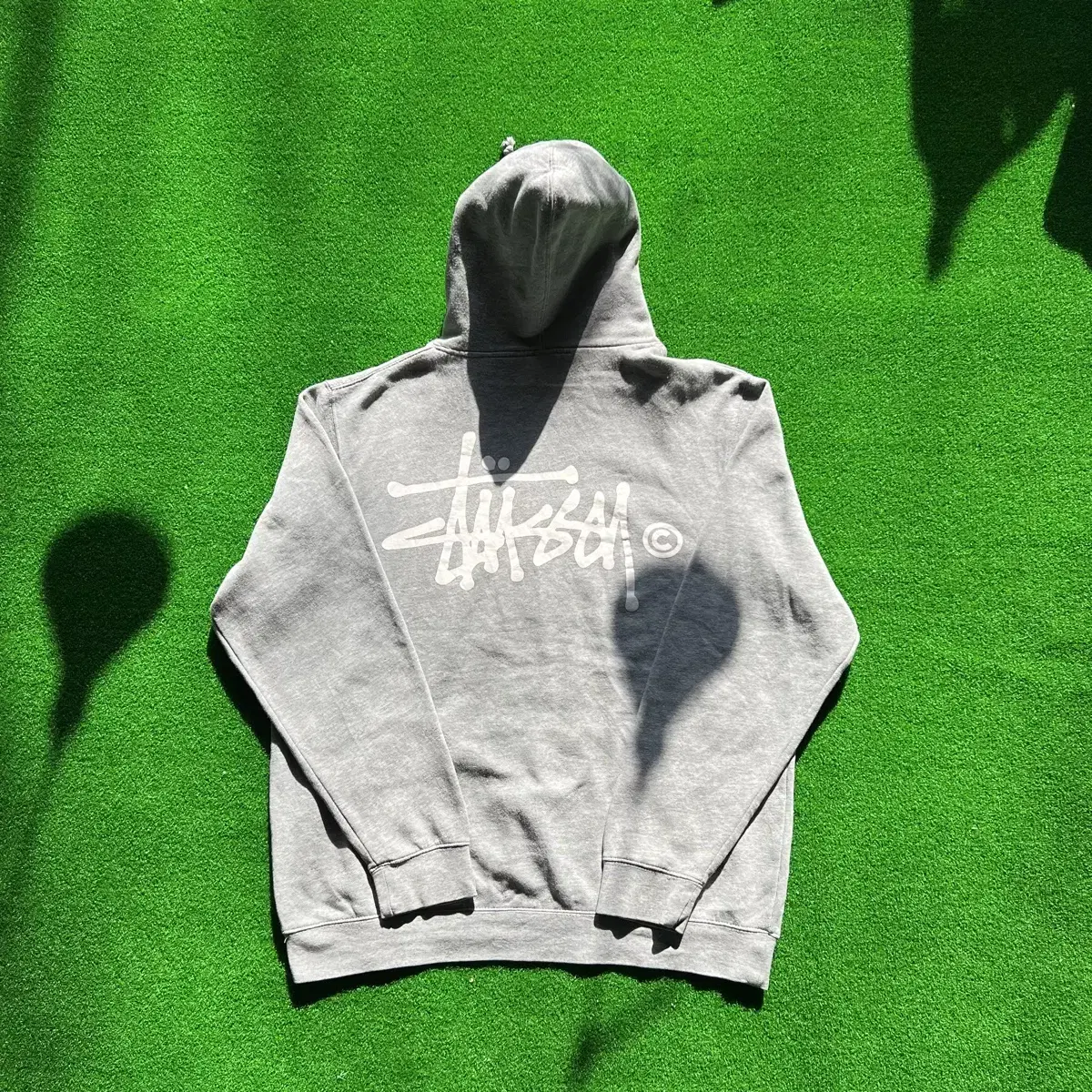 Stussy Basic Gray Hoodie