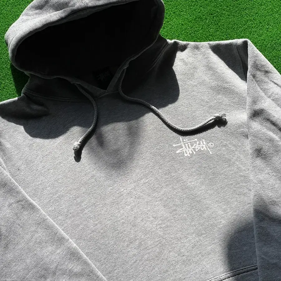 Stussy Basic Gray Hoodie