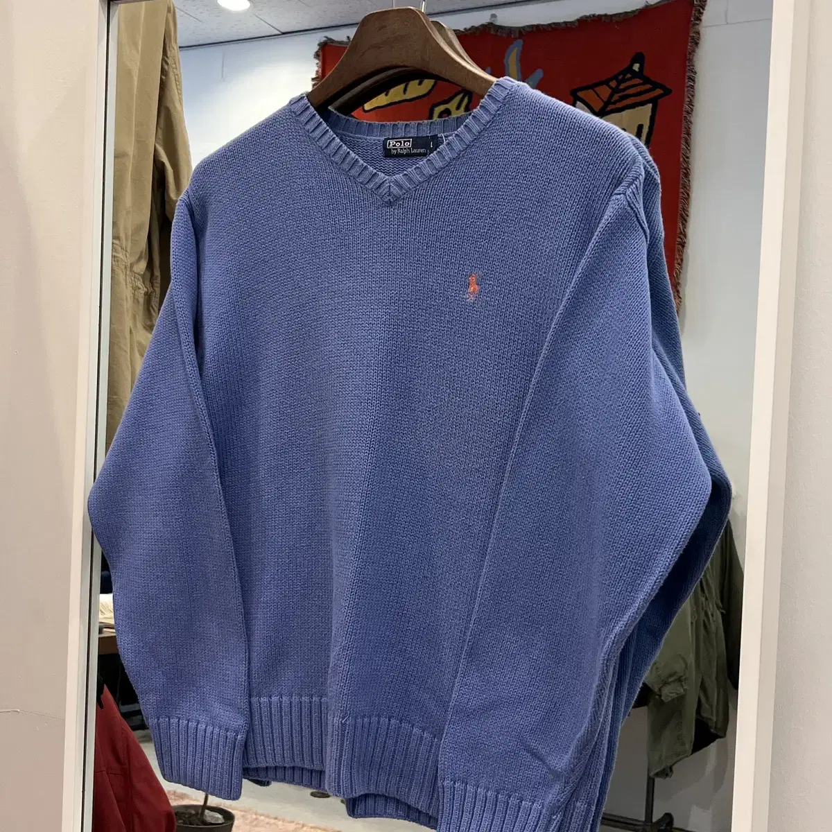 Polo ralph lauren 폴로 랄프로렌 브이넥 니트