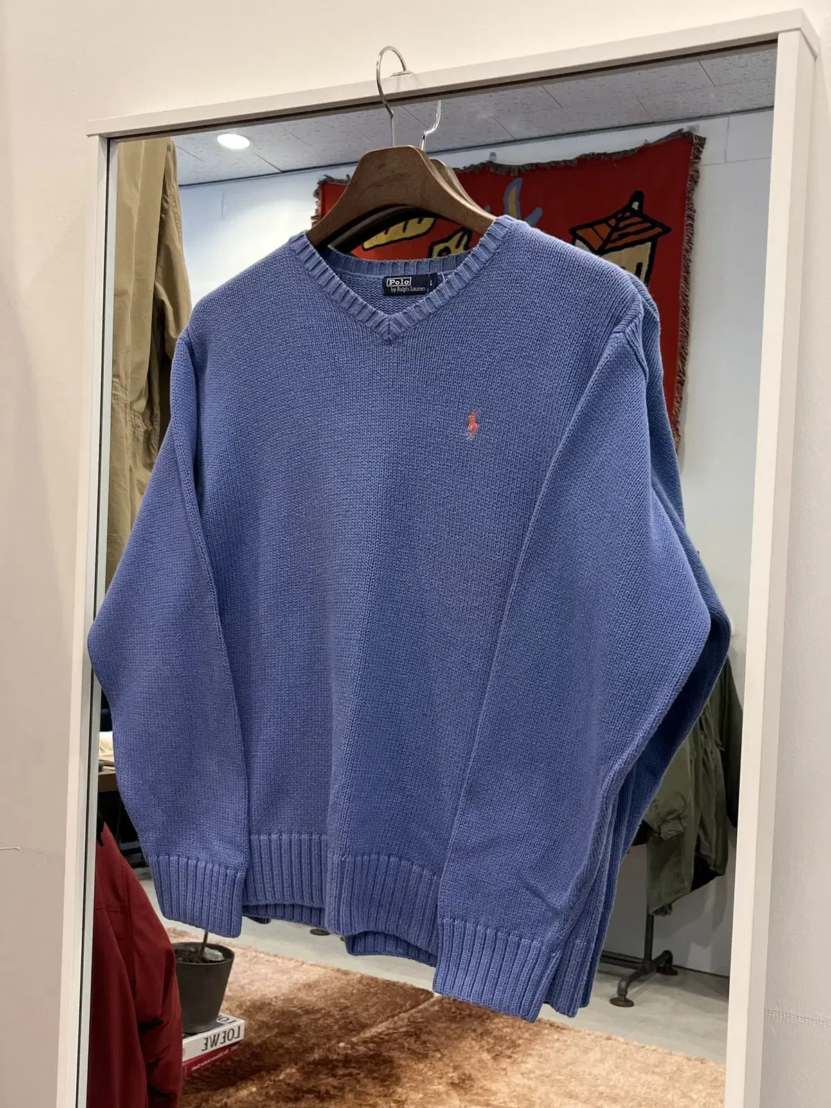 Polo ralph lauren 폴로 랄프로렌 브이넥 니트