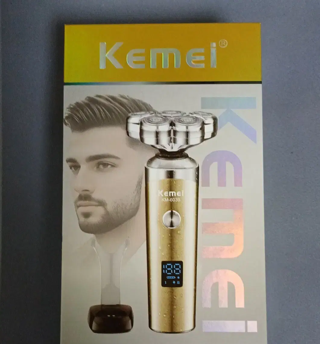 Kemei 5 Head 자석 플로팅   프리미엄  전기 면도기