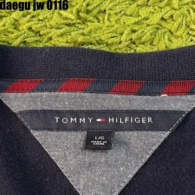 L/G TOMMY HILFIGER CARDIGAN 타미힐피거 가디건