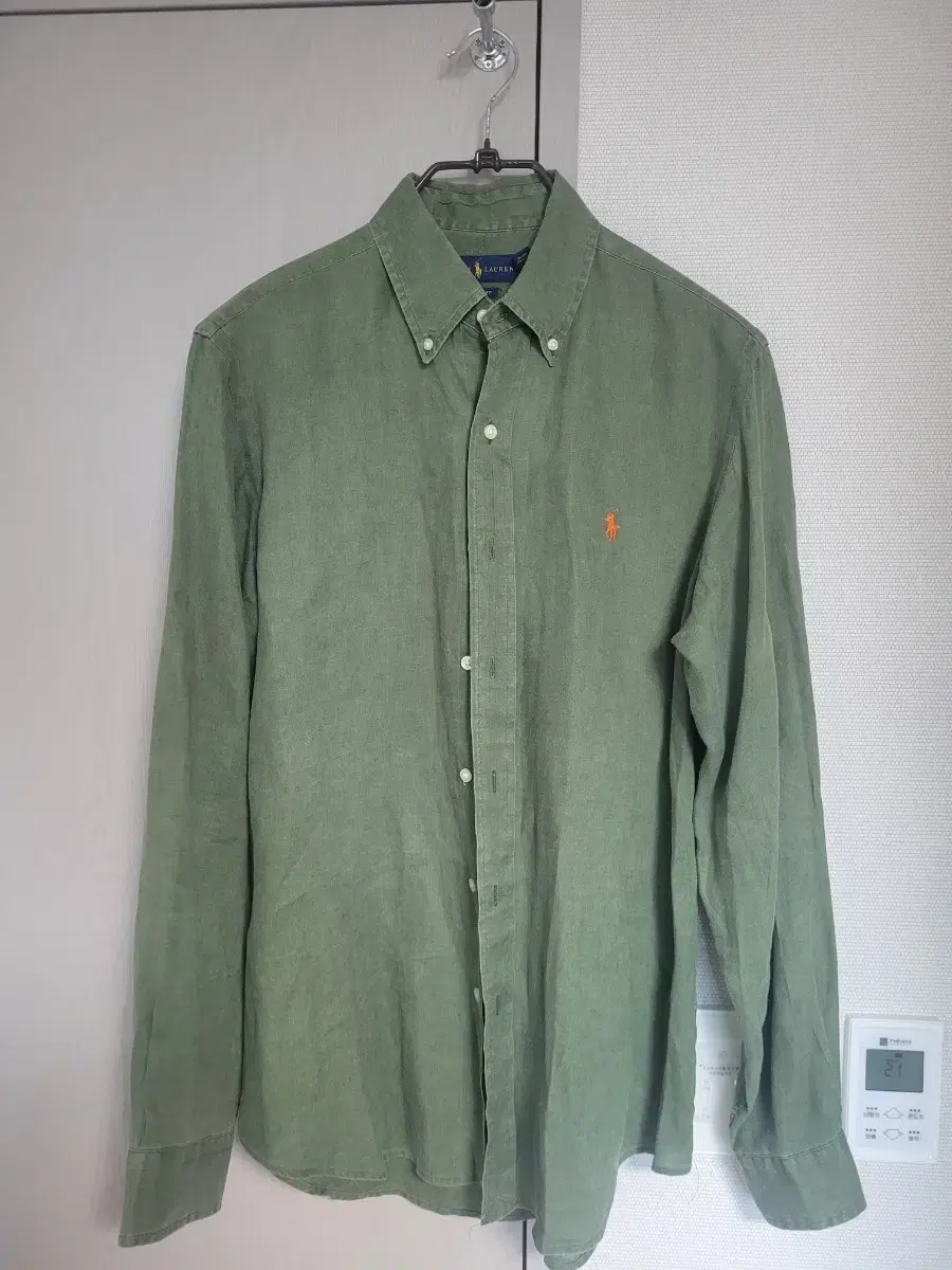 Paulo Ralph Lauren Classic Fit Linen Shirt Size M