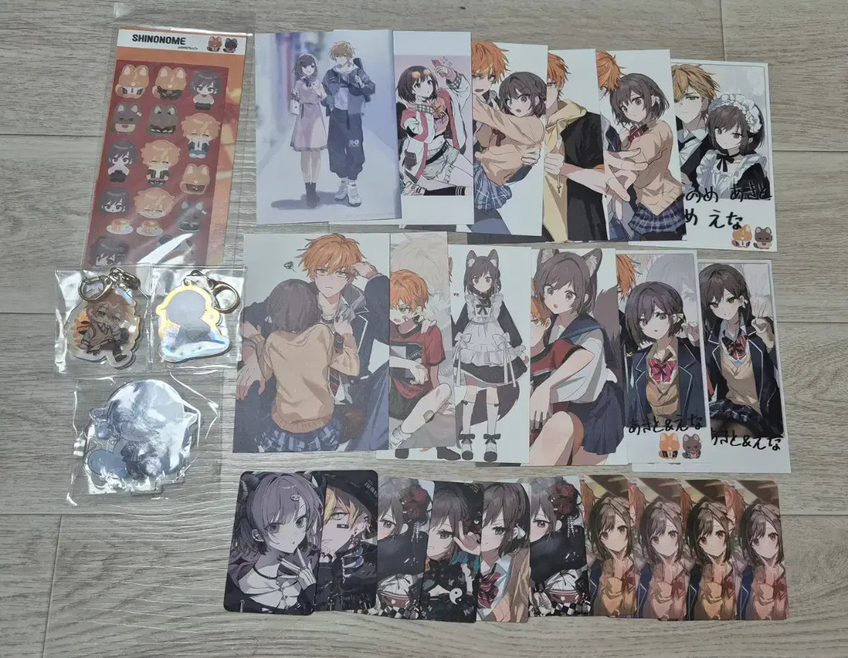 Fusekka Processa Shinonome Mainly the siblings photocard postcard sticker acrylic WTS