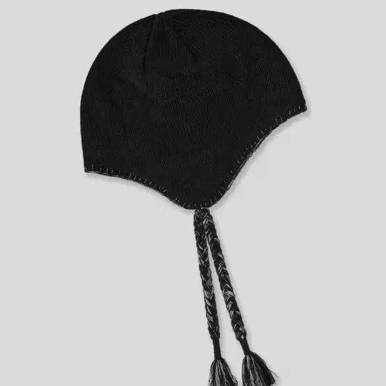 aeae 도트 모자 EARFLAP BEANIE [black]