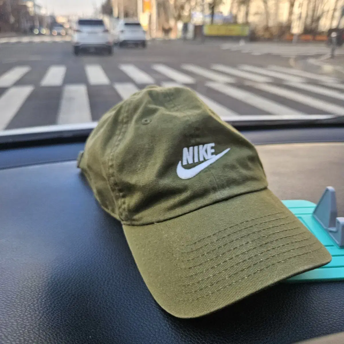 Nike Heritage 86 Futura Washed Cap 913011-326 Khaki hat