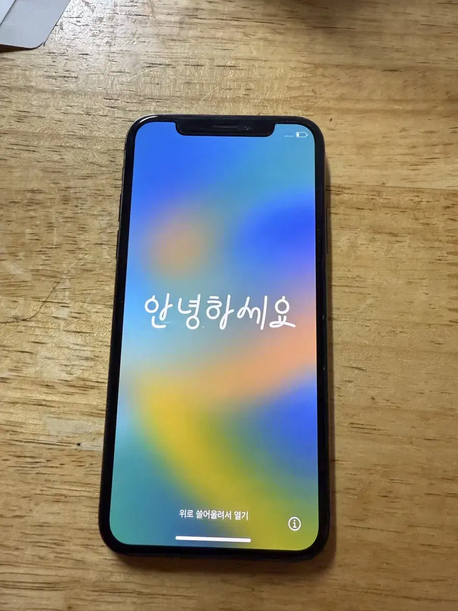 아이폰 X 64g 100%