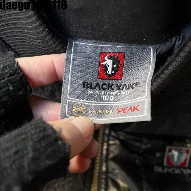 100 BLACKYAK VEST 블랙야크 조끼