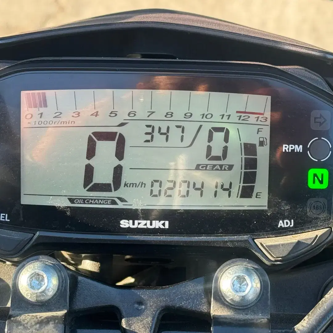 gsxs125 19년식 딱2만키로 무꿍 동급차량중 최상급 저렴히판매합니다