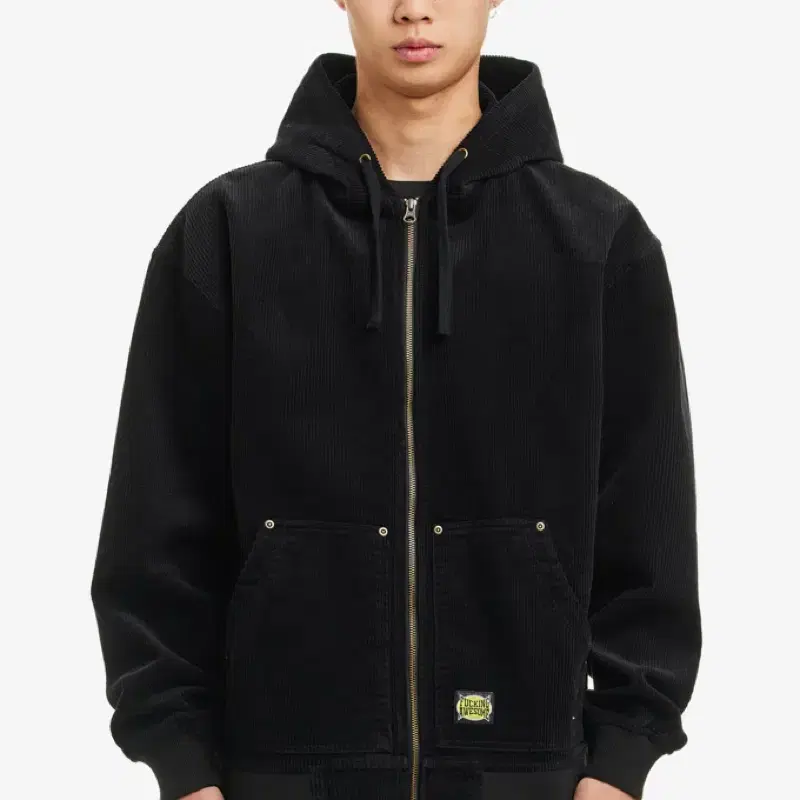 fucking awesome Ko CORDUROY ZIP HOODIE J