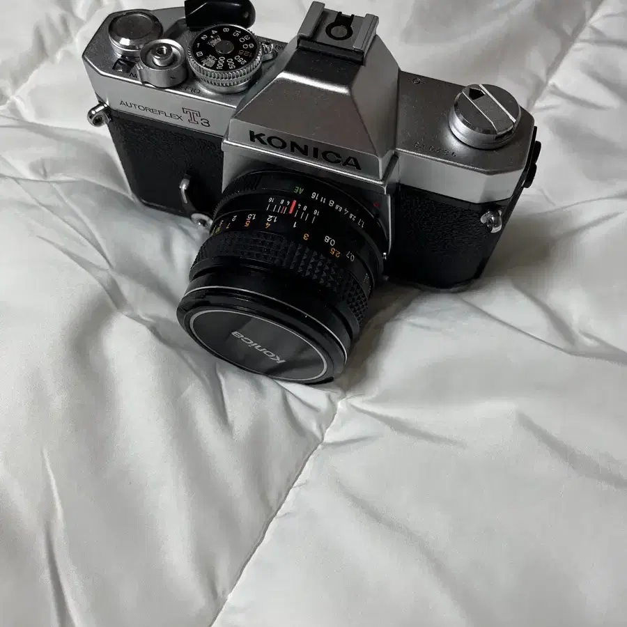 코니카 오토리플렉스 konica autoreflex t3 필름카메라