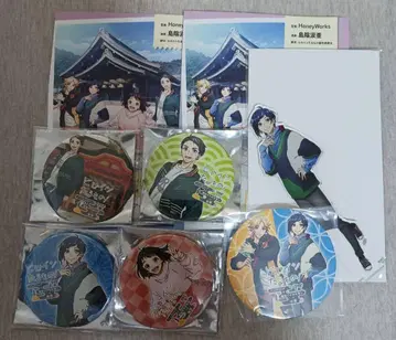 허니웍스 이즈모 lipxlip 아크릴 스탠드 캔뱃지 팜플렛