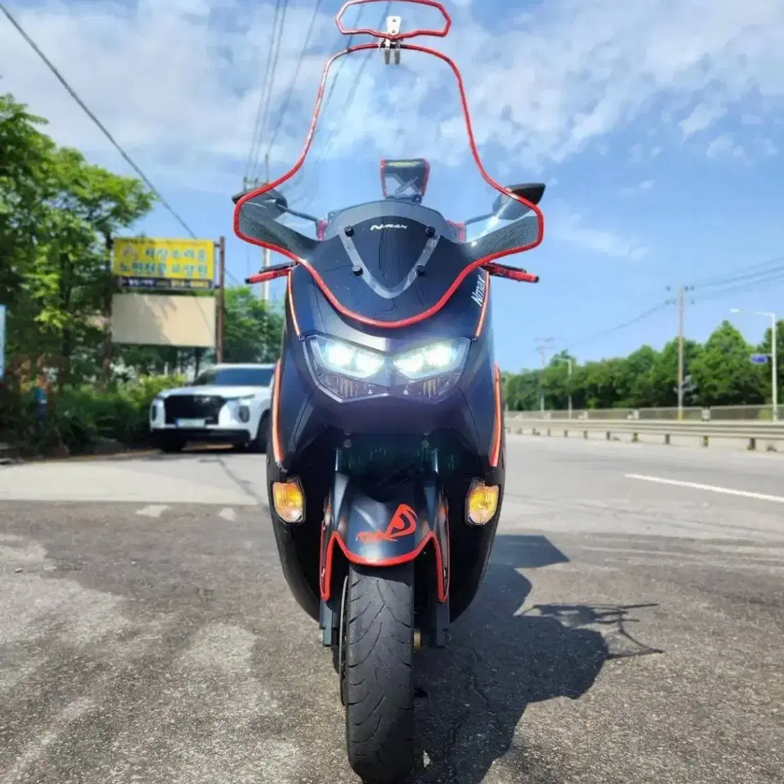 YAMAHA NMAX125 22년식 세미튜닝차량