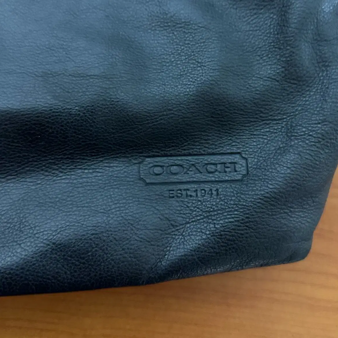 COACH 코치 가죽 브리프케이스