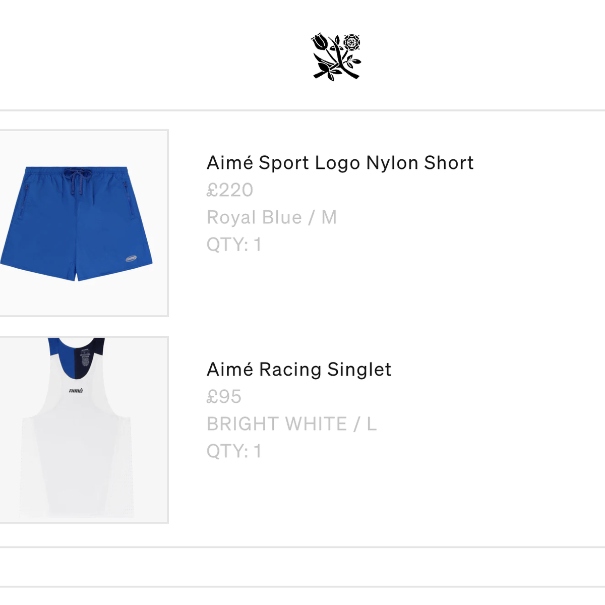 (에메레온도르) Sport Logo Nylon Short SS24